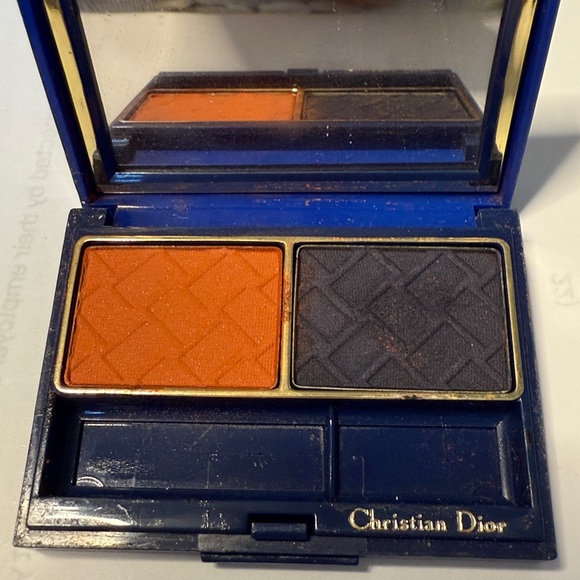 Christian Dior  Eyeshadow Duo # 907 blackberry/ orange discontinued - Picture 1 of 4